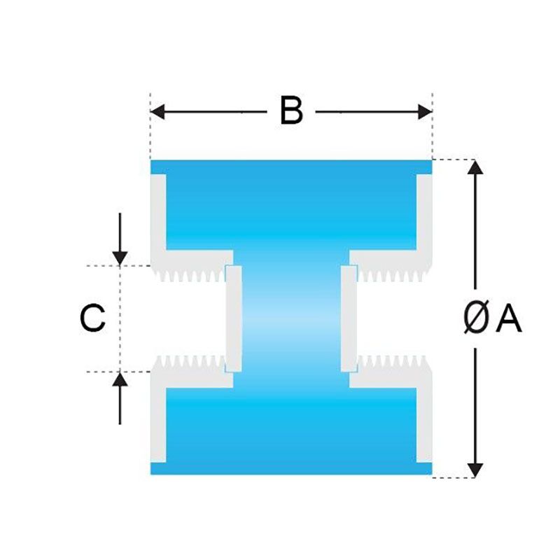 C Tip Titreşim Takozları C-025